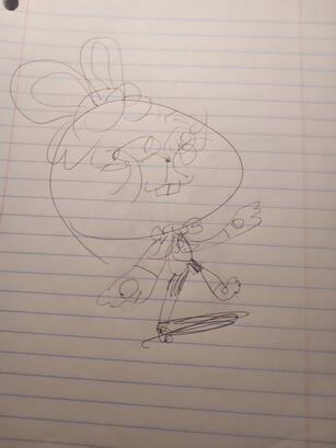 Anglei sketch by my little sister
