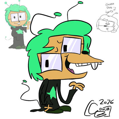 Drawing of Jadey by @ByalcnC69881 on Twitter