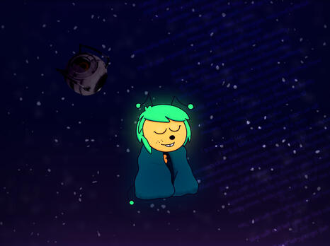 How I feel when I'm wrapped up in a blankie :3