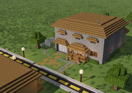 A minecraft map I built